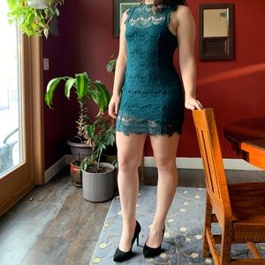 Free People Lace Bodycon Dress